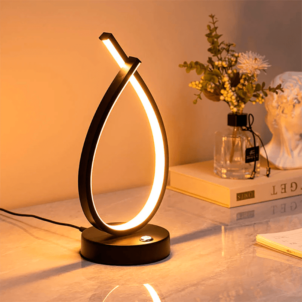 Lampe de table LED design italien, lampes de nuit modernes pour